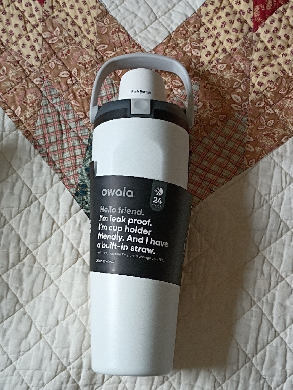 Owala 30oz Stainless Steel FreeSip Sway Tumbler - Sleek - Picture 3 of 7